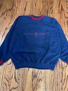 Navy Crewneck Sweatshirt Lakehead University